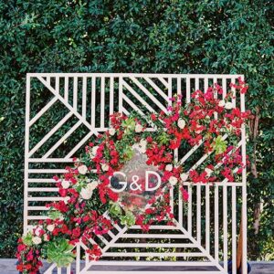 Photo Backdrop - Gate Architecture